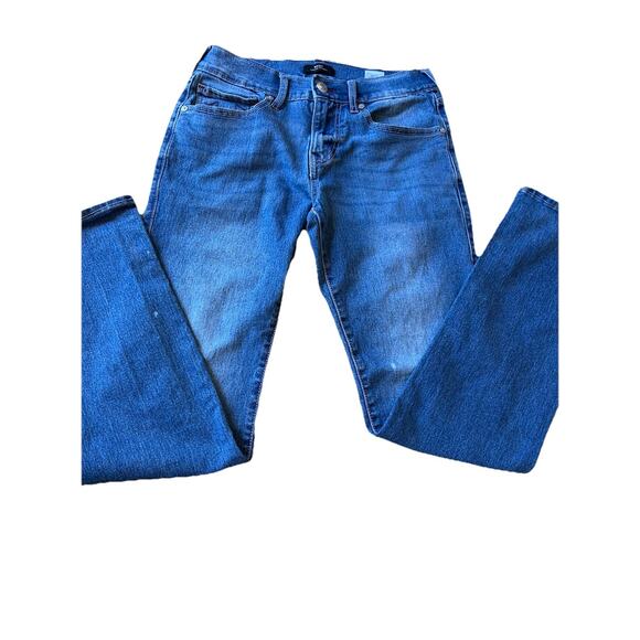 Y2K True Religion Men's Jeans 30x32 Ricky Relaxed Faded Distress BROWN Stitching - Picture 12 of 16